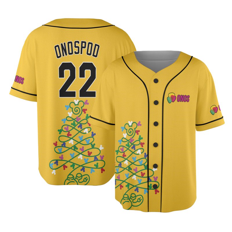 All-Over Print Baseball Jersey - Image 4