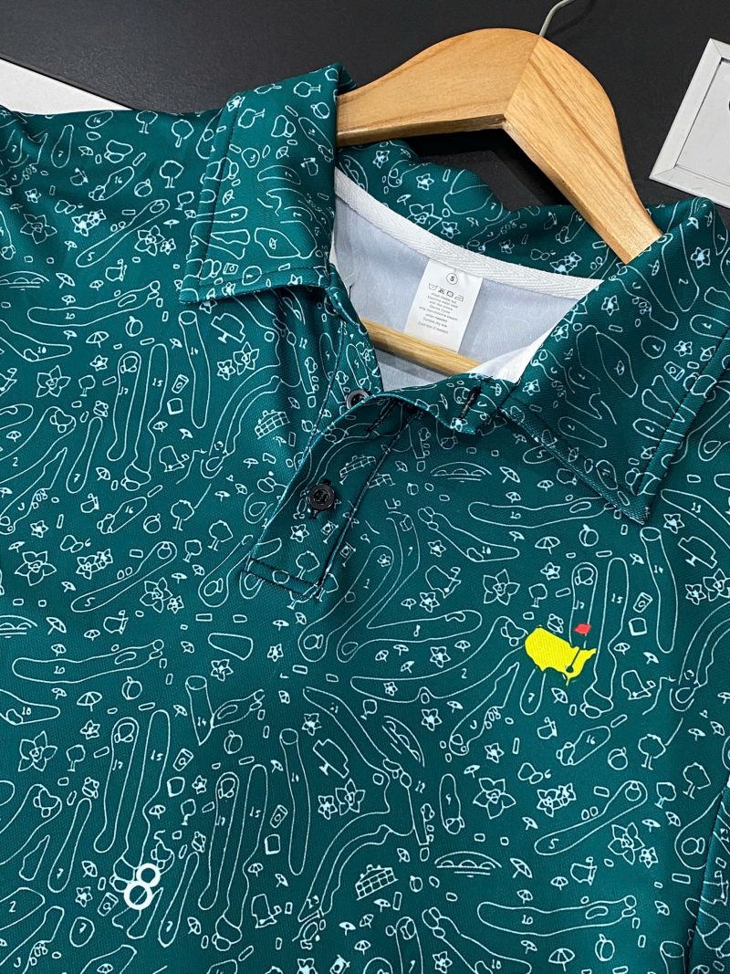 All-Over Print Premium Men's Polo Shirt - Image 4