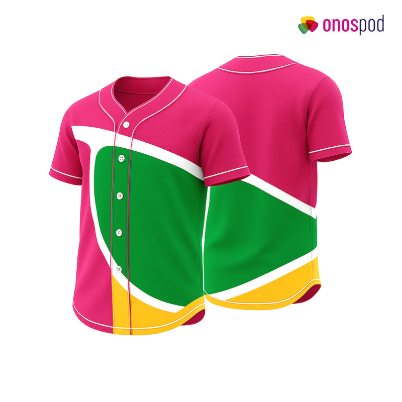 Custom Sports Team Jerseys 2 All-Over Print Baseball Jersey
