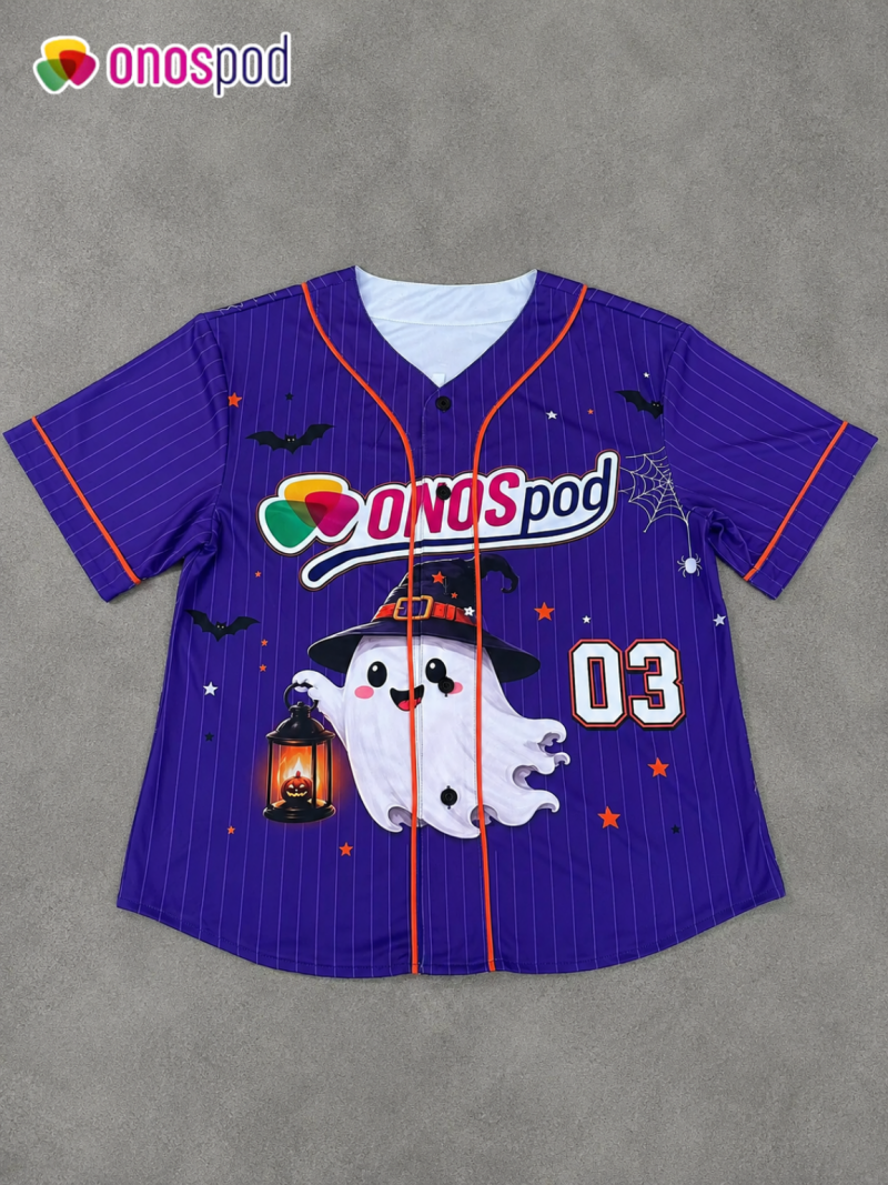 Custom Sports Team Jerseys 3 Baseball Jersey Front View