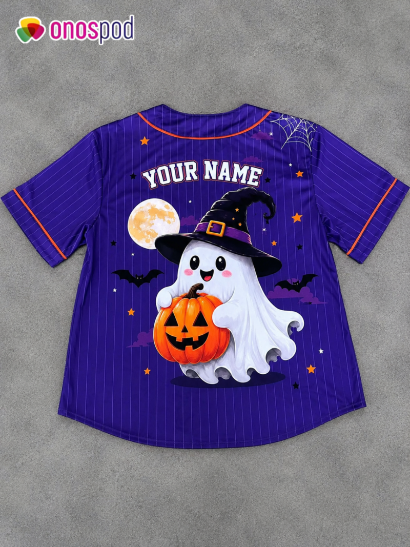Custom Sports Team Jerseys 4 Baseball Jersey Back View
