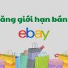 cách tăng giới hạn bán hàng trên ebay