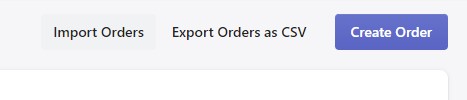 import export orders to csv