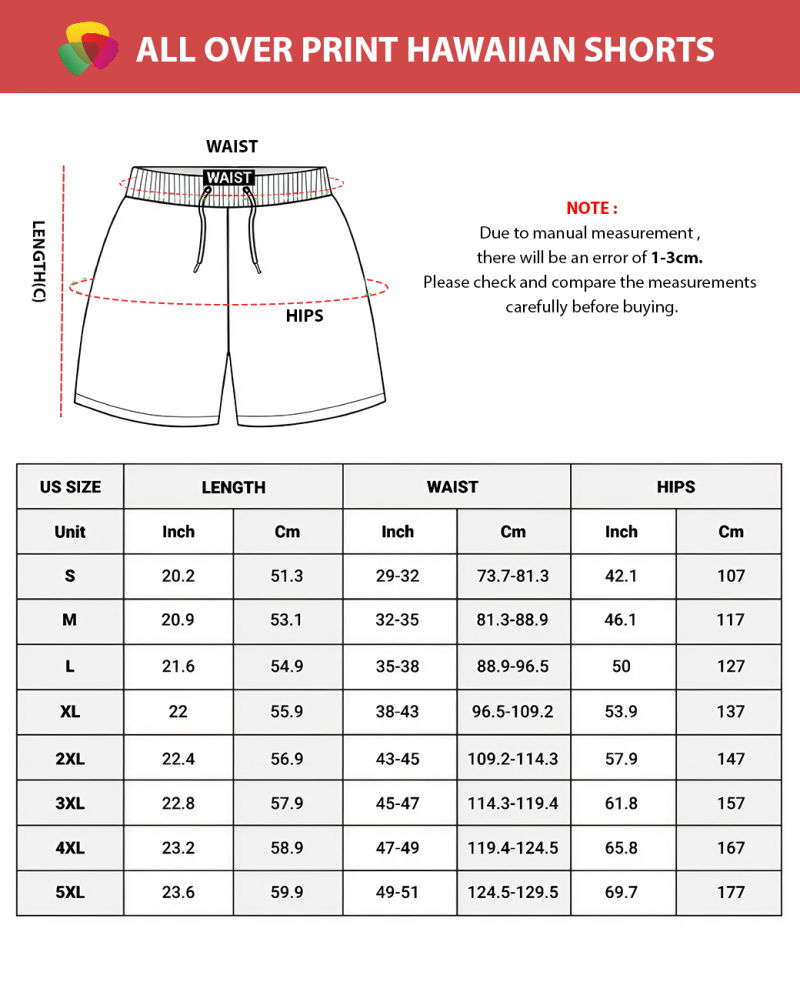US HAWAIIAN SHORTS - Image 4