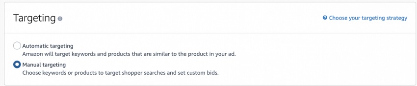 Amazon targeting