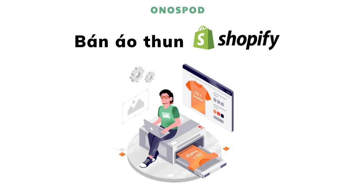 bán áo thun trên shopify