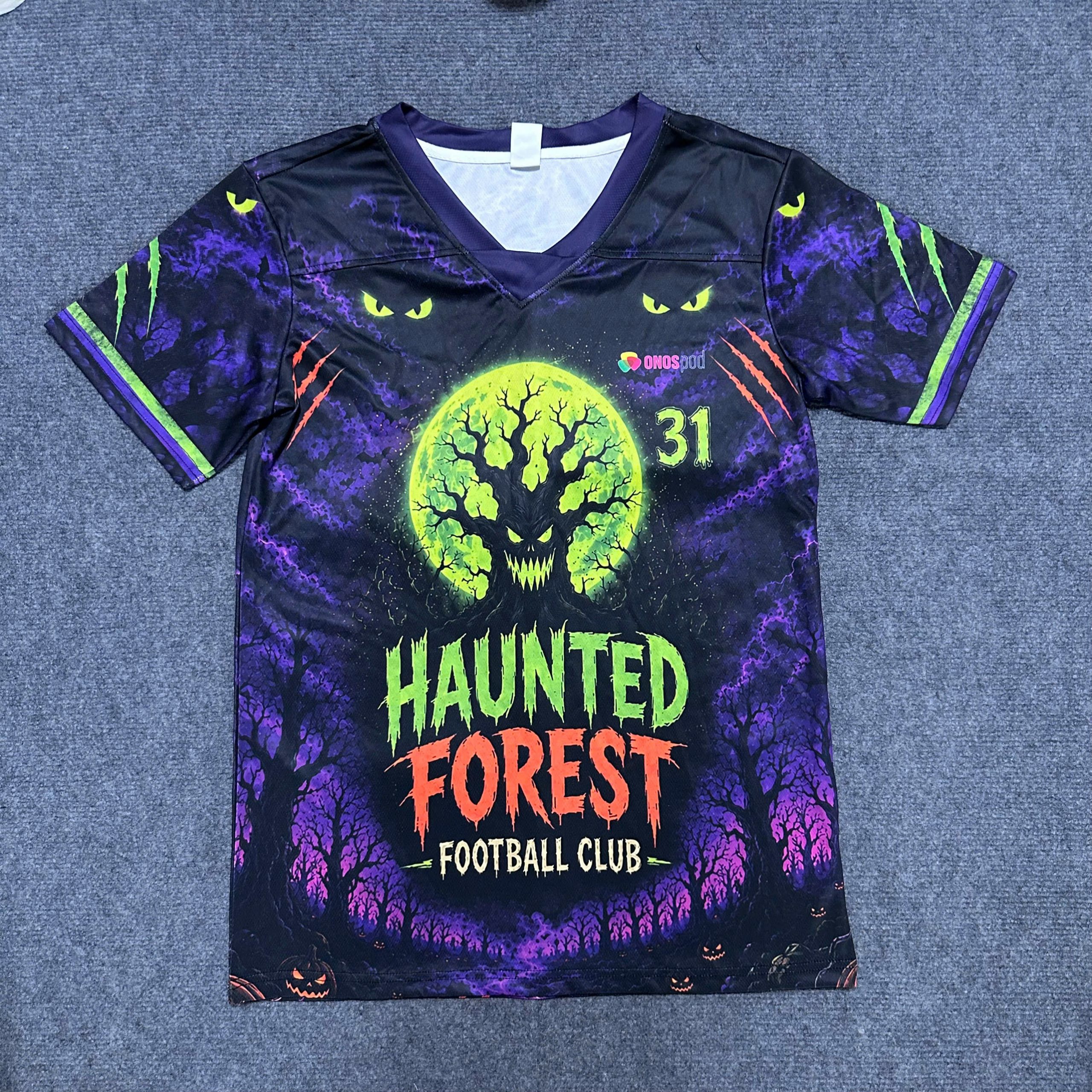 All-Over Print Football Jersey 2 All-Over Print Football Jersey - Image 2