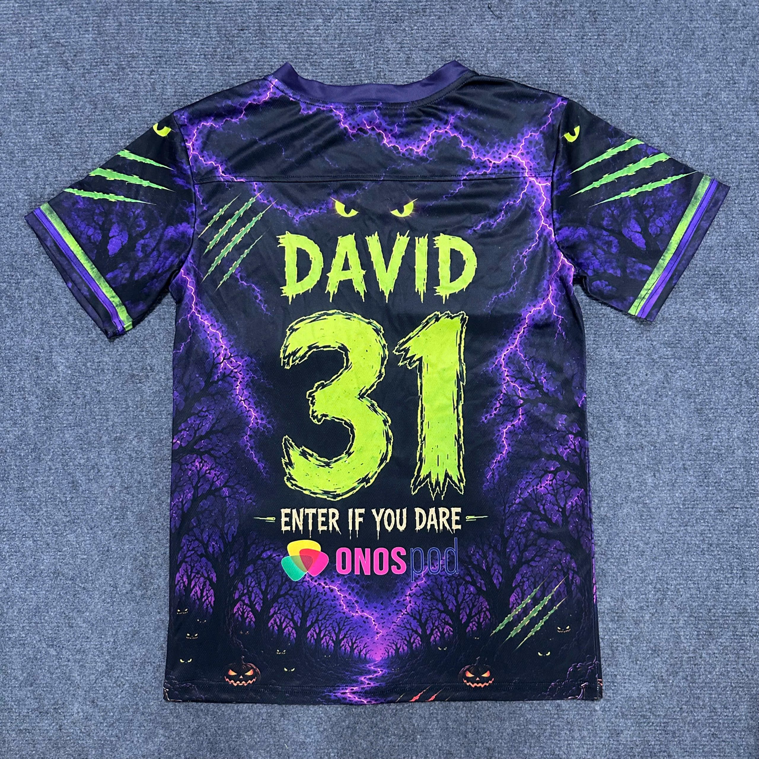 All-Over Print Football Jersey 3 All-Over Print Football Jersey - Image 3
