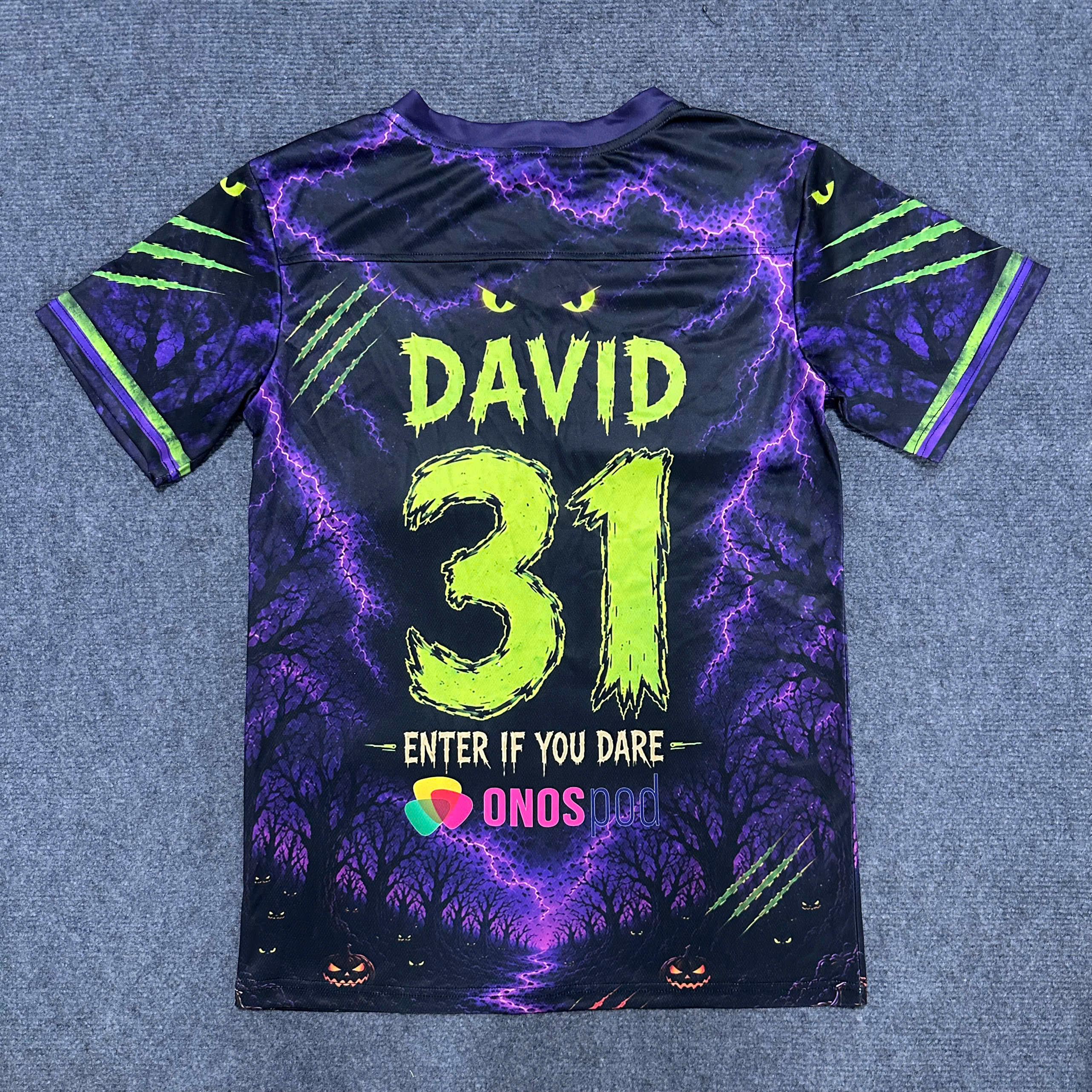 Custom Sports Team Jerseys 10 Football Jersey Side