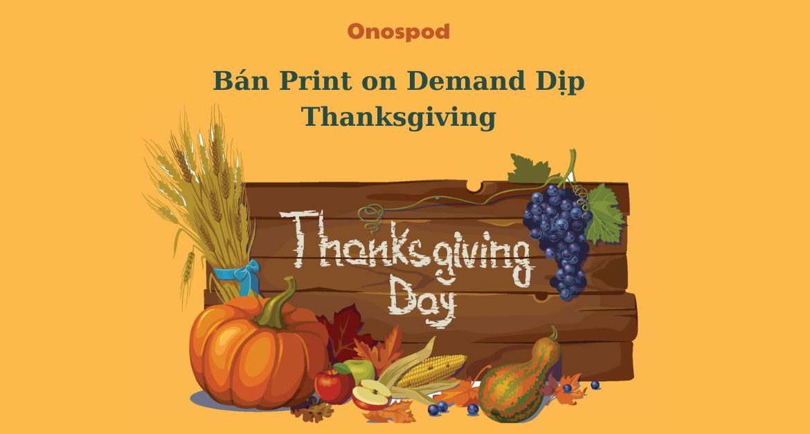 Print on Demand Thanksgiving