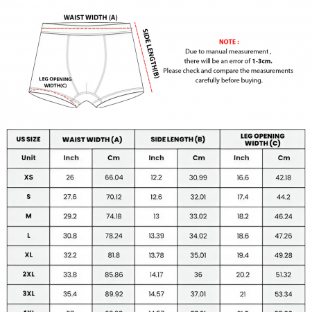 All-Over Print Men's Boxer Briefs - Image 2