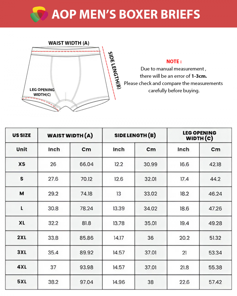 AOP Men's Boxer Briefs - Image 2