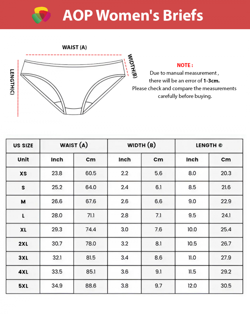 AOP Women's Briefs - Image 2