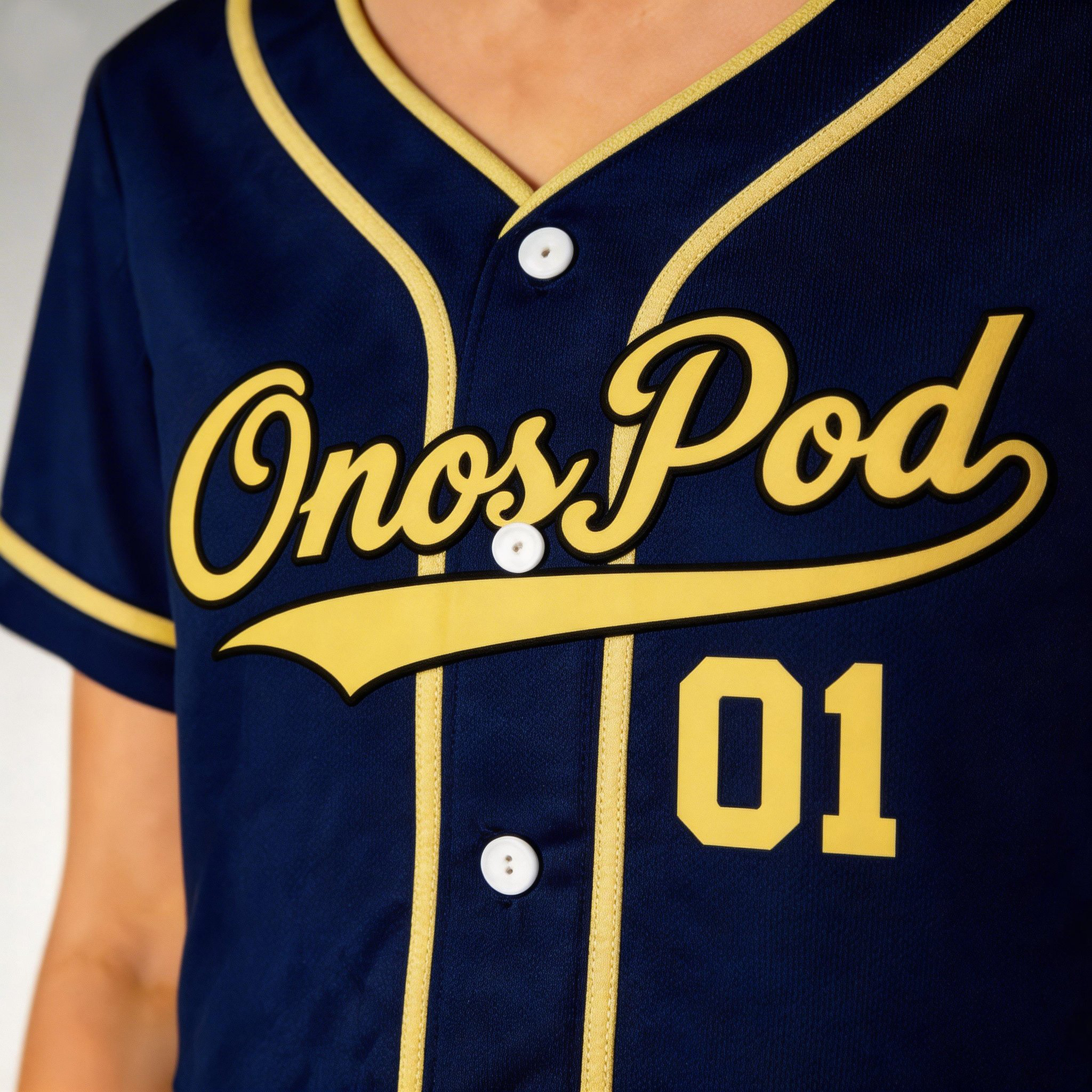 Crop Top Baseball Jersey 4 Crop Top Baseball Jersey - Image 4