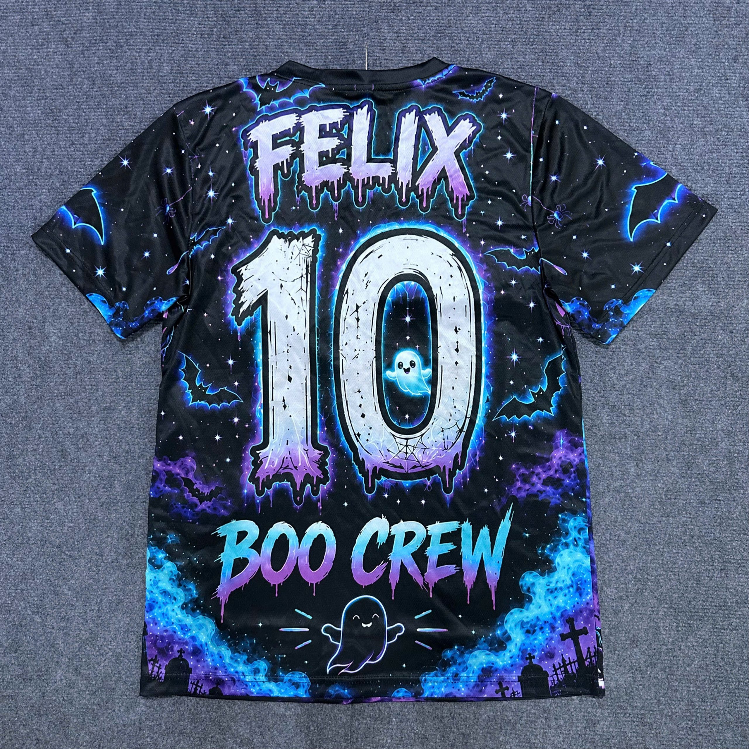 All-Over Print V-neck Soccer Jersey 3 All-Over Print V-neck Soccer Jersey - Image 3