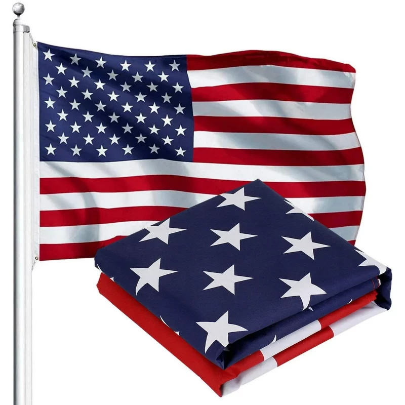 Canvas and Double Sides Printed Flag - Image 2