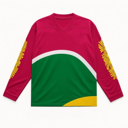 All-Over Print Long-Sleeve Football Jersey