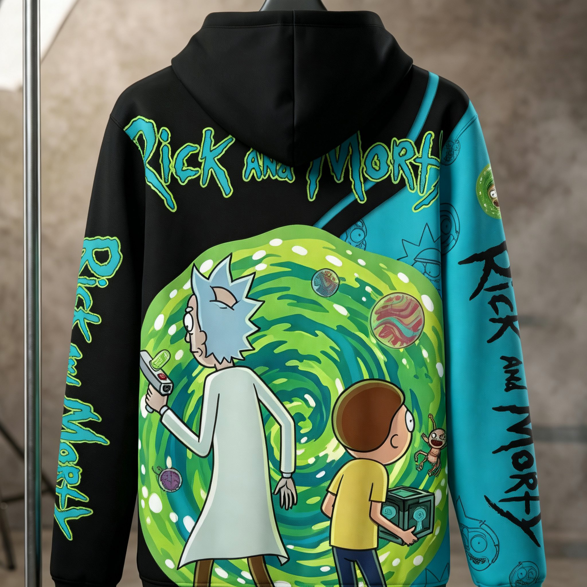 All-Over Print Premium Hoodie 270 GSM 2 All-Over Print Premium Hoodie 270 GSM - Image 2