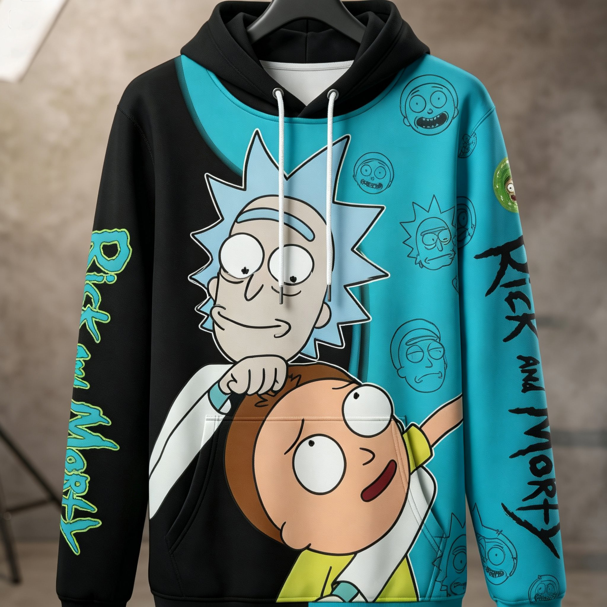 All-Over Print Premium Hoodie 270 GSM 3 All-Over Print Premium Hoodie 270 GSM - Image 3