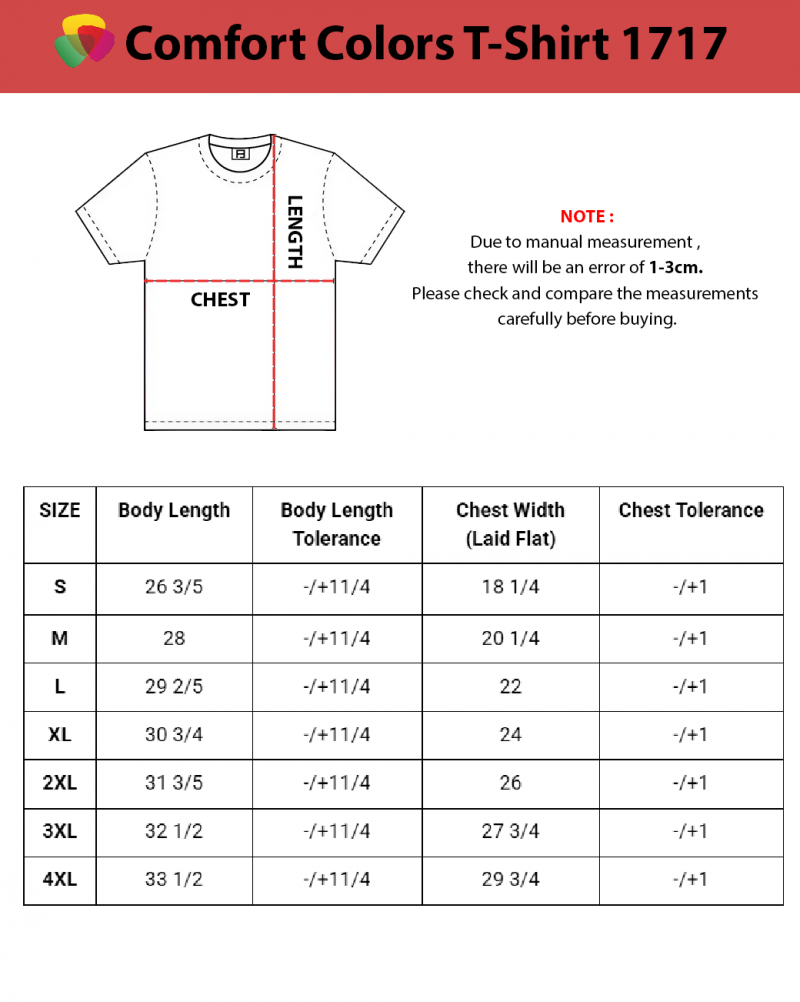 Comfort Colors - Garment-Dyed Heavyweight T-Shirt - 1717 - Image 2