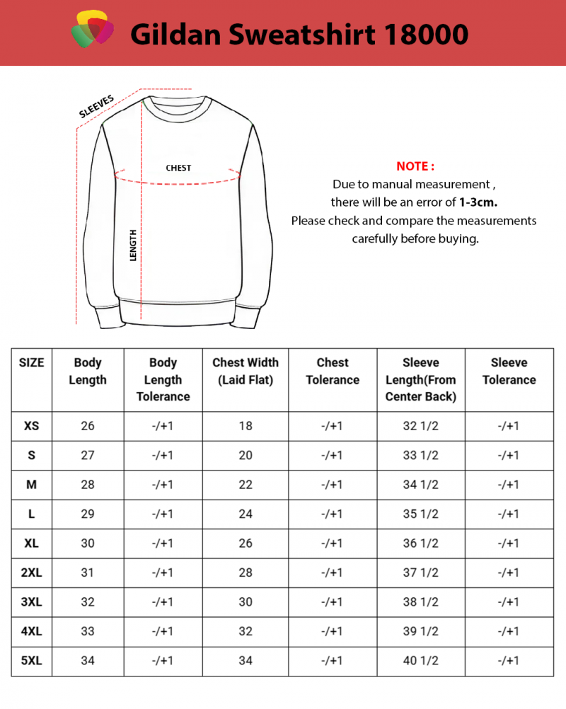 Gildan - Heavy Blend™ Crewneck Sweatshirt - 18000 - Image 2
