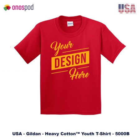 USA - Gildan - Heavy Cotton™ Youth T-Shirt - 5000B