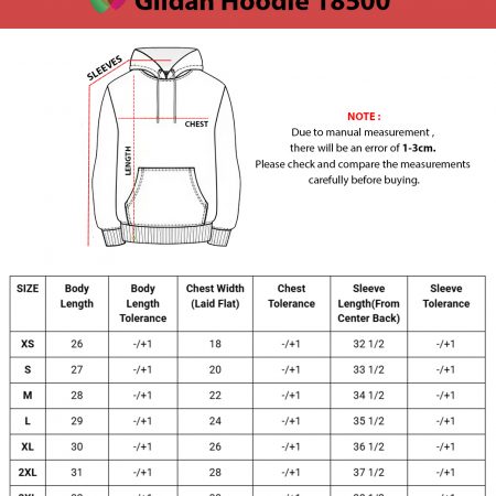 Gildan Unisex Heavy Blend™ Hooded Sweatshirt - 18500 2 Gildan Unisex Heavy Blend™ Hooded Sweatshirt - 18500 - Image 2