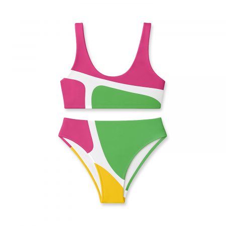 All-Over Print Casual Bikini Set