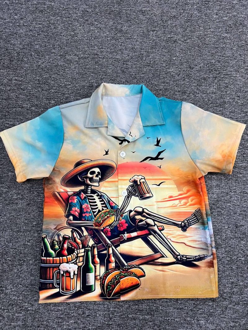 Youth/Kid Hawaiian Shirt - Image 2