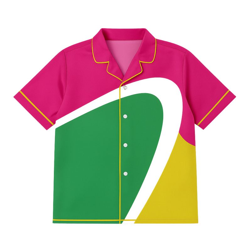 PAJAMAS SHORT BORDER SHIRT