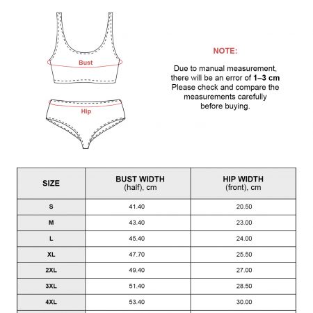 All-Over Print Casual Bikini Set 3 All-Over Print Casual Bikini Set - Image 3