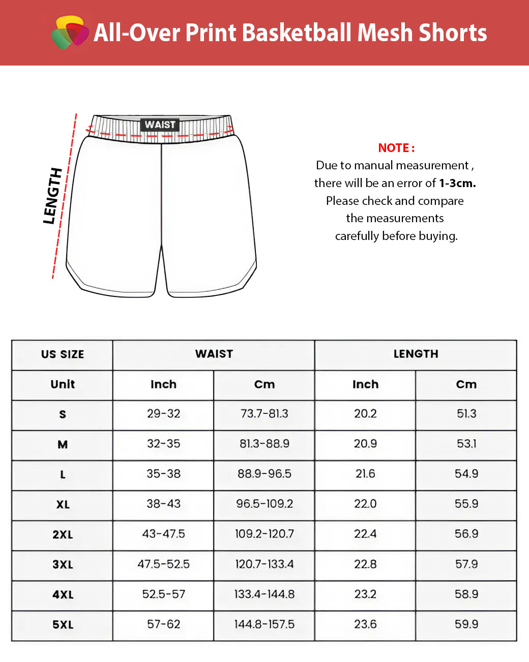All-Over Print Basketball Mesh Shorts 3 All-Over Print Basketball Mesh Shorts - Image 3