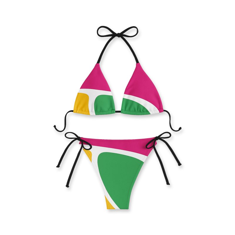 All-Over Print String Bikini - Image 4