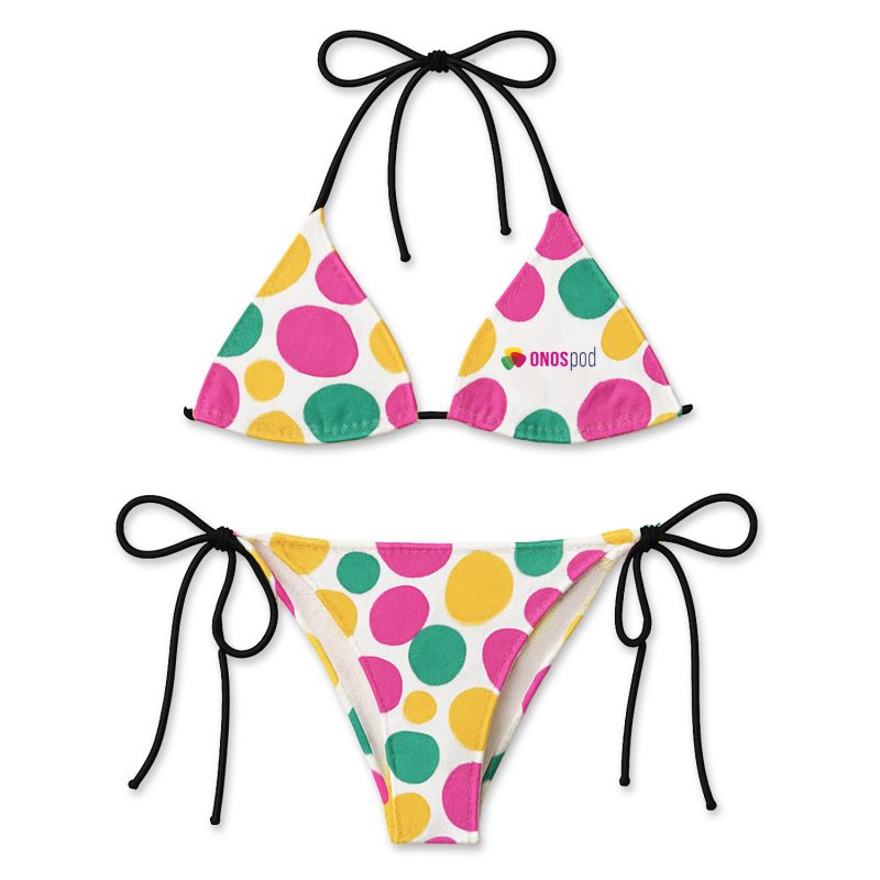 All-Over Print String Bikini - Image 3