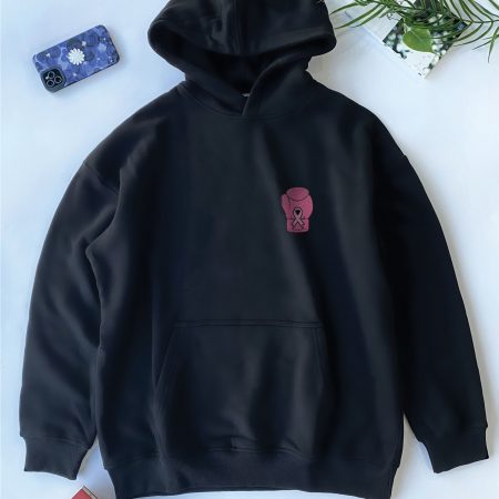 Top Right Logo  Embroidered Hoodie