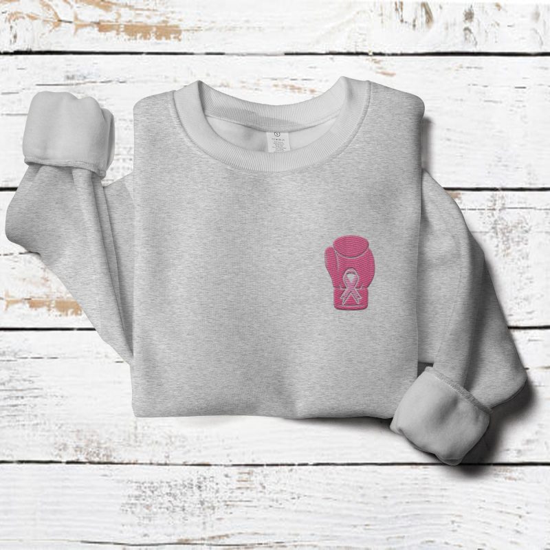Top Right Logo  Embroidered Hoodie - Image 2