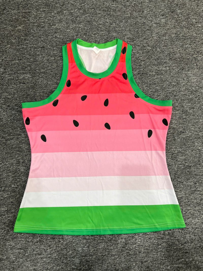 All-Over Print Women's Racerback Tank Top - Image 3