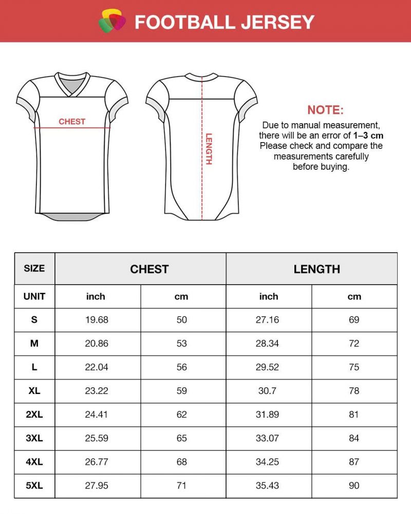 All-Over Print V-Neck Mesh Football Jersey - Image 2