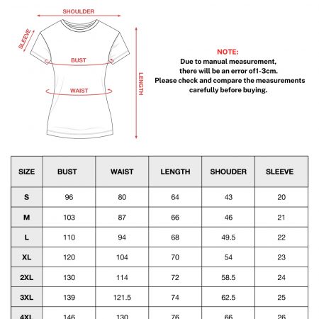 All-Over Print Women's T-shirt 4 All-Over Print Women's T-shirt - Image 4