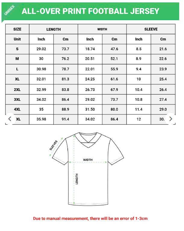 All-Over Print V-Neck Mesh Football Jersey 4 All-Over Print V-Neck Mesh Football Jersey - Image 4