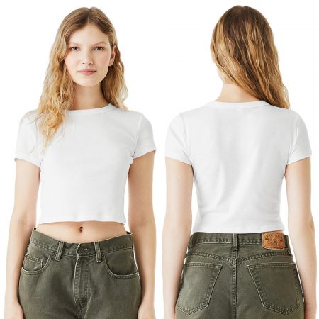 BELLA + CANVAS - Women's Micro Rib Baby Tee - 1010