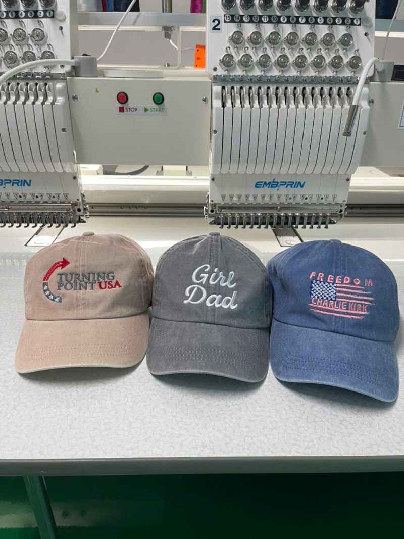 Embroidered Vintage Washed Hat - Image 2