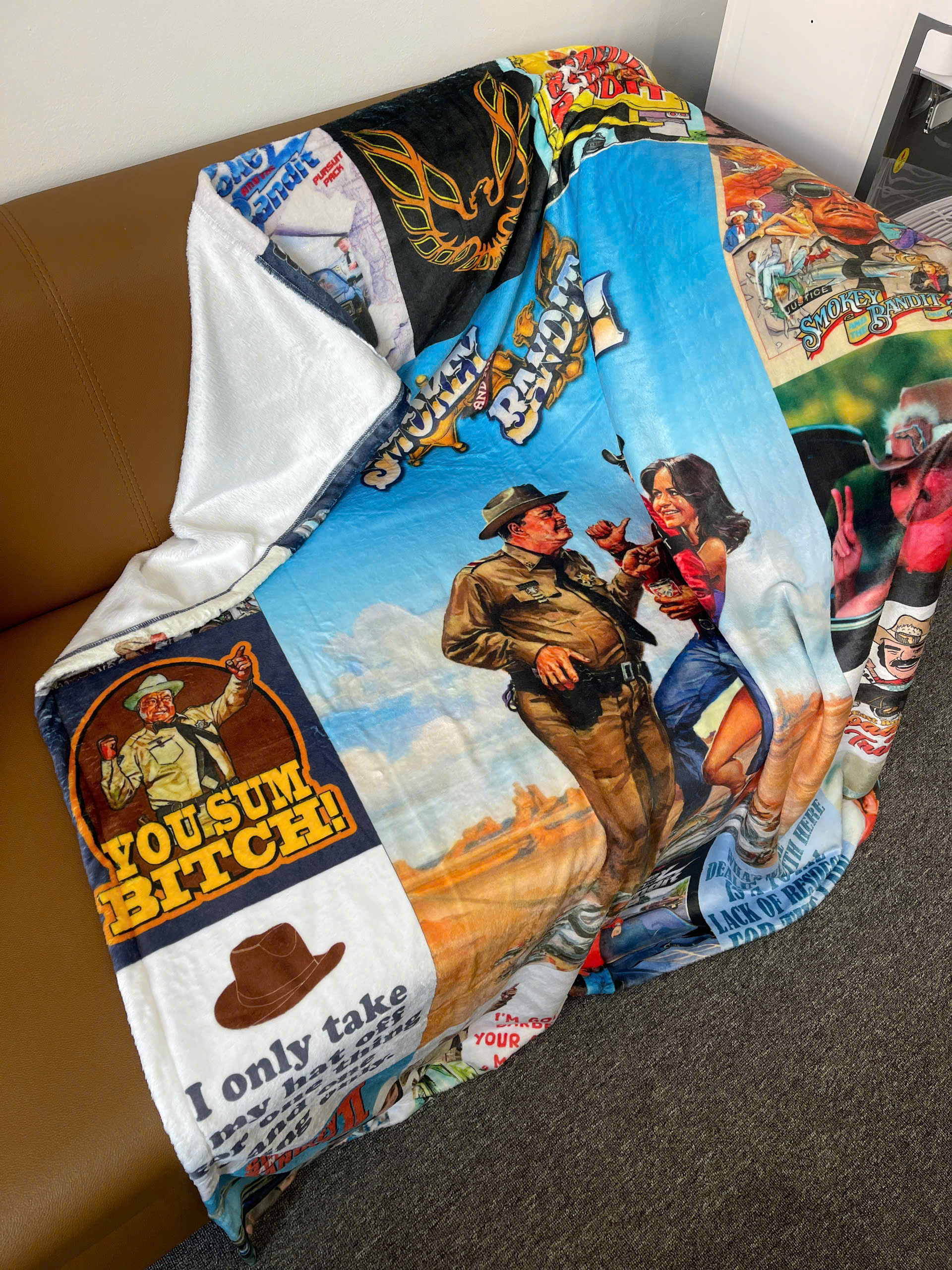 All-over Print Lightweight Fleece Blanket 2 All-over Print Lightweight Fleece Blanket - Image 2