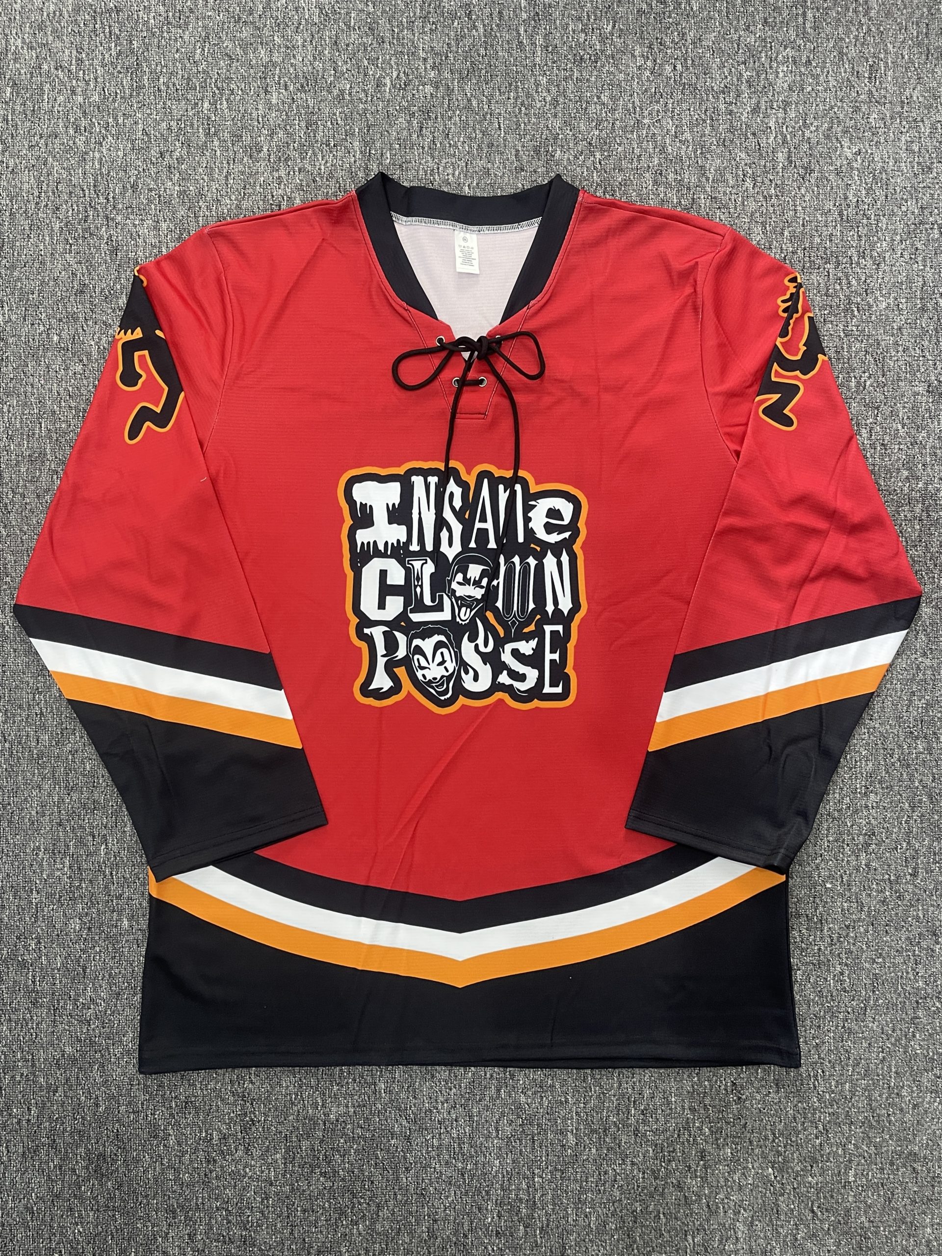 All-Over Print Premium Lace Neck Hockey Jersey 2 All-Over Print Premium Lace Neck Hockey Jersey - Image 2