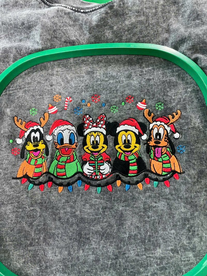 Embroidered Vintage Washed T-Shirt - Image 2