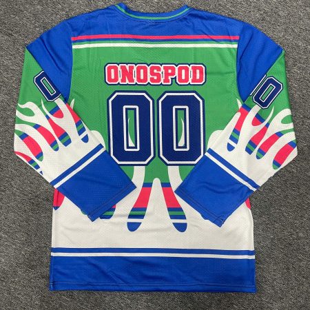 All-Over Print V-Neck Mesh Hockey Jersey 4 All-Over Print V-Neck Mesh Hockey Jersey - Image 4