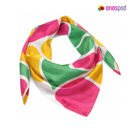AOP Double-Layer Smooth Satin Bandana