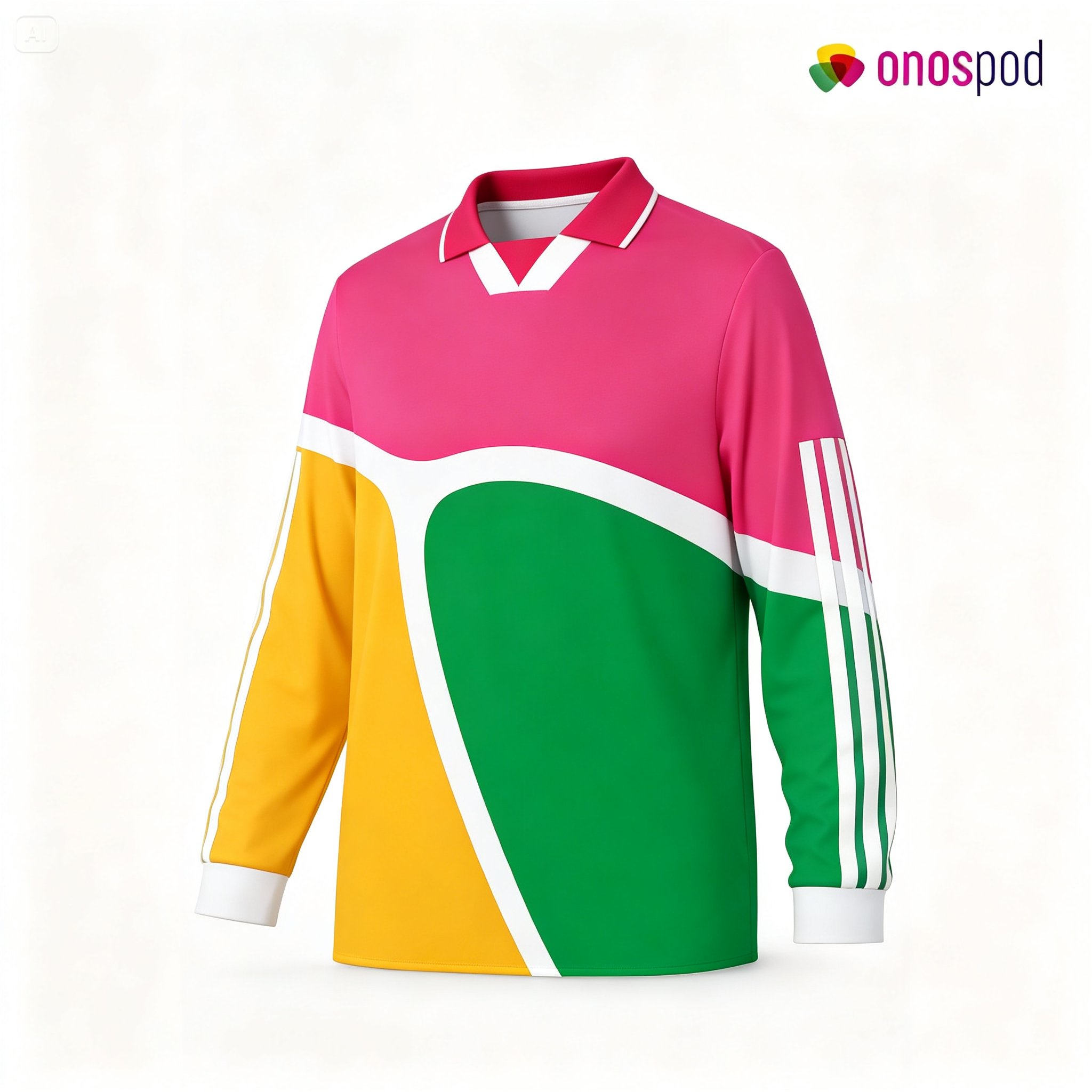 AOP Long-Sleeve Polo Collar Football Jersey 1 AOP Long-Sleeve Polo Collar Football Jersey