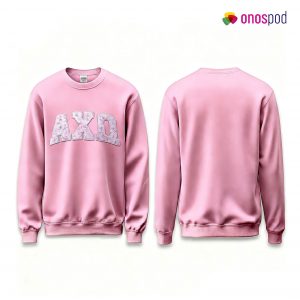 Applique Embroidered Classic Sweatshirt