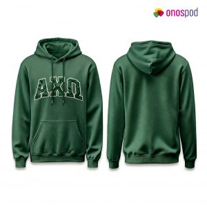 Applique Embroidered Classic Hoodie